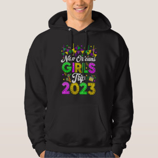 New Orleans Girls Trip 2023 Matching Bachelorette Hoodie