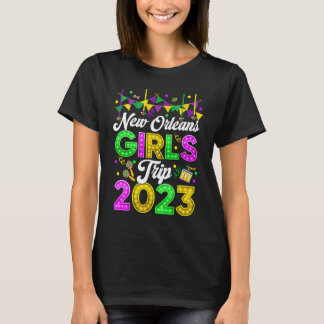 New Orleans Girls Trip 2023 Matching Bachelorette T-Shirt
