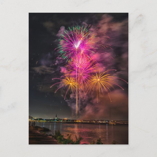 New Orleans Go Fourth on the River Postcard (Front)