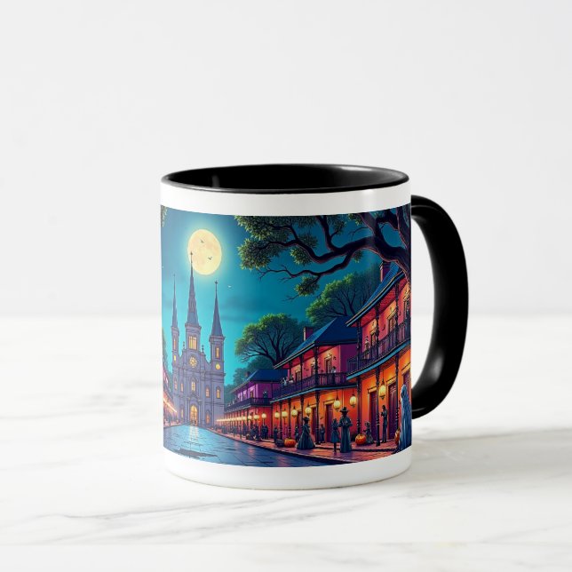 New Orleans' Halloween Mug (Front Right)