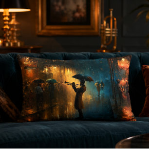 New Orleans Jazz Accent Pillow