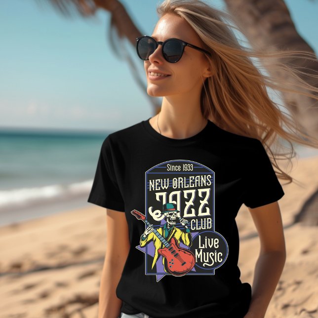 New Orleans Jazz Club Live Music Since 1933 T-Shirt (Creator Uploaded)