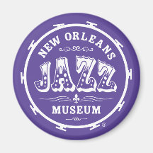 New Orleans Jazz Museum®Drum Magnet