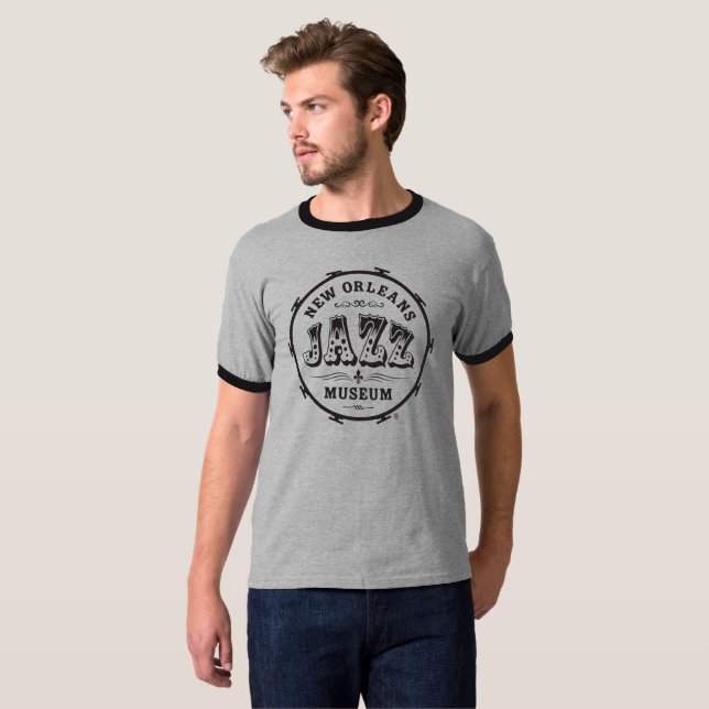 New Orleans Jazz Museum®Drum Ringer Tee (Front Full)