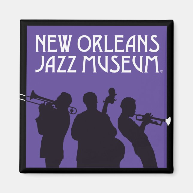 New Orleans Jazz Museum® Musicians Magnet (Front)
