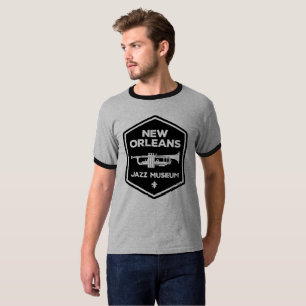 New Orleans Jazz Museum®Trumpet (black) T-shirt