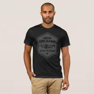 New Orleans Jazz Museum®Trumpet (grey) T-shirt