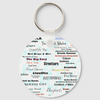 New Orleans Key Ring