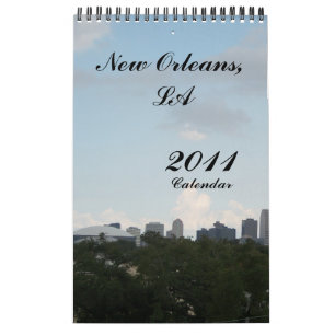 New Orleans, LA, 2011, Calendar