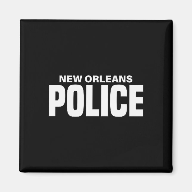 New Orleans Lice Officer Louisiana Liceman Uniform Magnet (Front)
