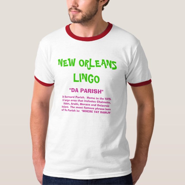 NEW ORLEANS LINGO T-Shirt (Front)