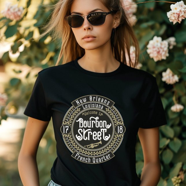 New Orleans Louisiana Bourbon Street FrenchQuarter T-Shirt (Creator Uploaded)