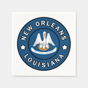 New Orleans Louisiana Napkin
