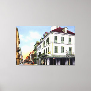 New Orleans Louisiana Napoleon House 1940 Canvas Print