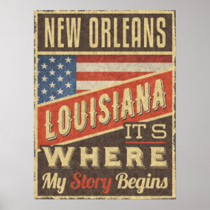 New Orleans Louisiana Poster