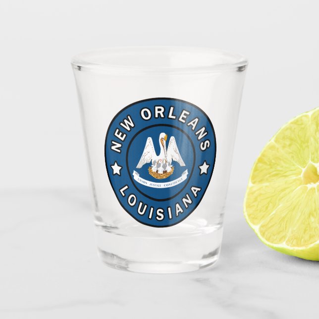 New Orleans Louisiana Shot Glass (Front)