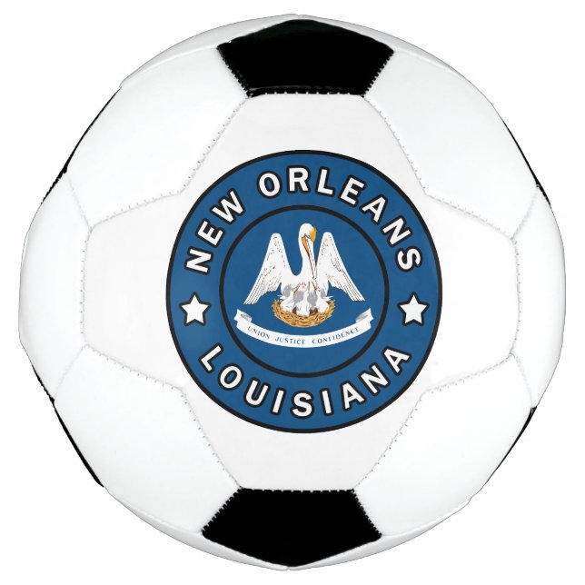 New Orleans Louisiana Soccer Ball (Front)