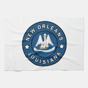 New Orleans Louisiana Tea Towel