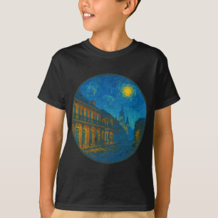 New Orleans Louisiana - Van Gogh Starry Night Styl T-Shirt