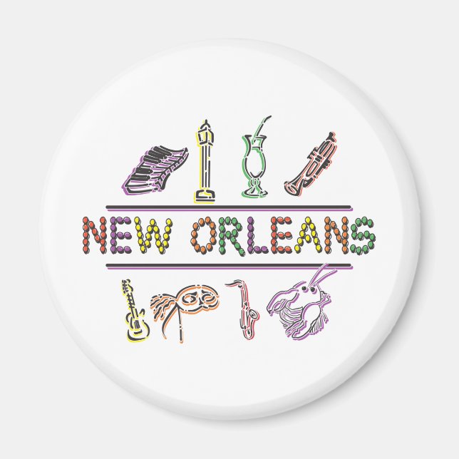 New Orleans Magnet (Front)