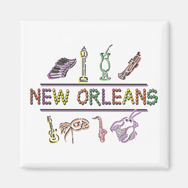 New Orleans Magnet (Front)