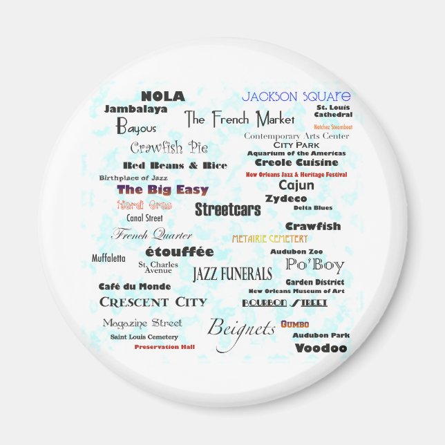 New Orleans Magnet (Front)