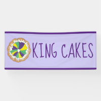 New Orleans Mardi Gras King Cakes
