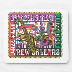 New Orleans Mardi Gras Mouse Pad