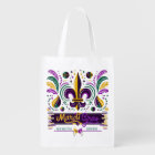 New Orleans Mardi Gras purple yellow green