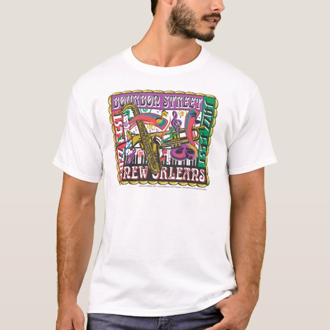 New Orleans Mardi Gras T-Shirt (Front)