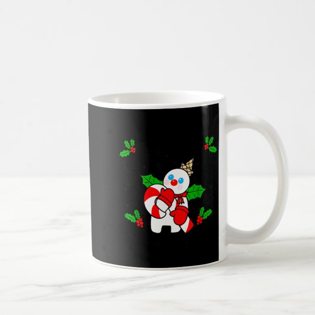 New Orleans Mr Bingle Christmas Tradition Snowman  Coffee Mug (Right)