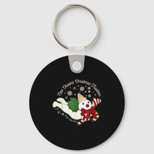 New Orleans Mr Bingle Christmas Tradition Snowmen  Key Ring