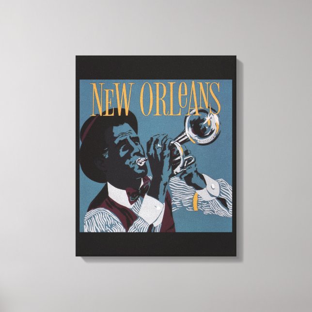 New Orleans Music canvas print (Front)