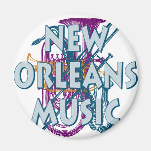 New Orleans Music Magnet