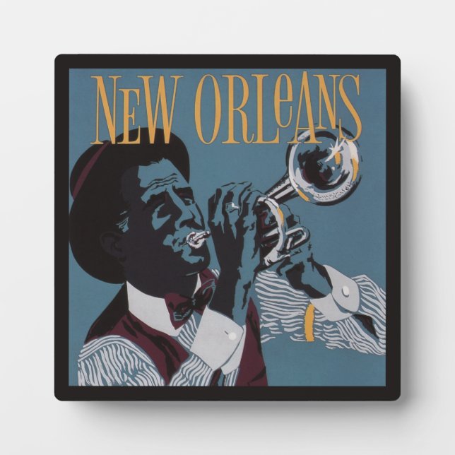 New Orleans Music plaque (Front)