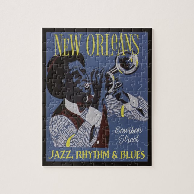 New Orleans Music puzzle (Vertical)