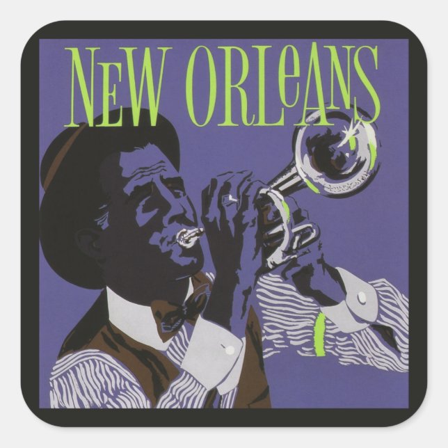 New Orleans Music stickers (Front)