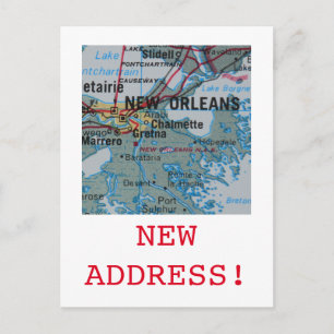 New Orleans New Address announcement