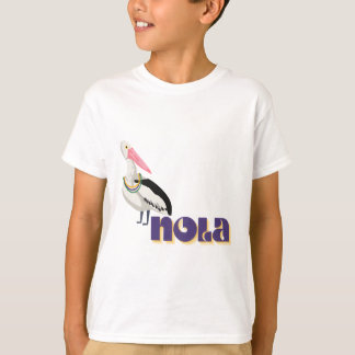 New Orleans pelican with beads T-Shirt