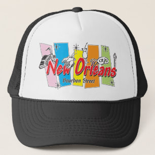 New Orleans Retro Look Trucker Hat