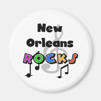 New Orleans Rocks Magnet