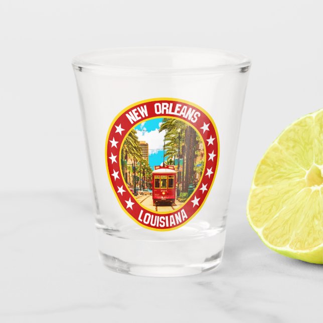 New Orleans                                        Shot Glass (Front)