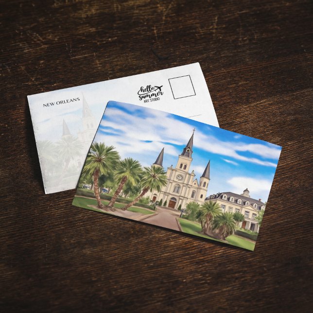 New Orleans St. Louis Cathedral Louisiana Postcard (Creator Uploaded)