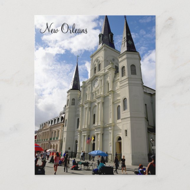 New Orleans St. Louis Cathedral Post Card (Front)