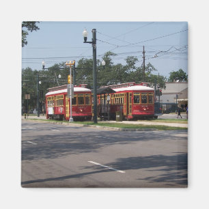 New Orleans Streetcar Magnet