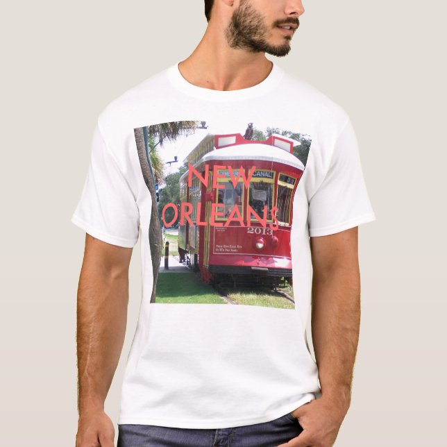 New Orleans Streetcar T-Shirt (Front)