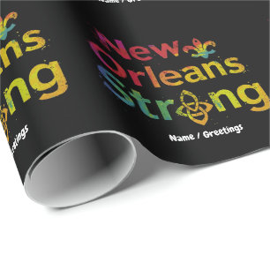 New Orleans Strong 2025 Inspiring NOLA Pride  Wrapping Paper