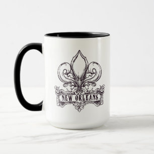 New Orleans Strong Louisiana Bourbon St Mug