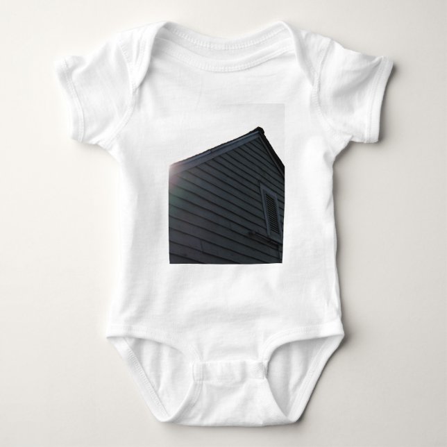 New Orleans style house Baby Bodysuit (Front)