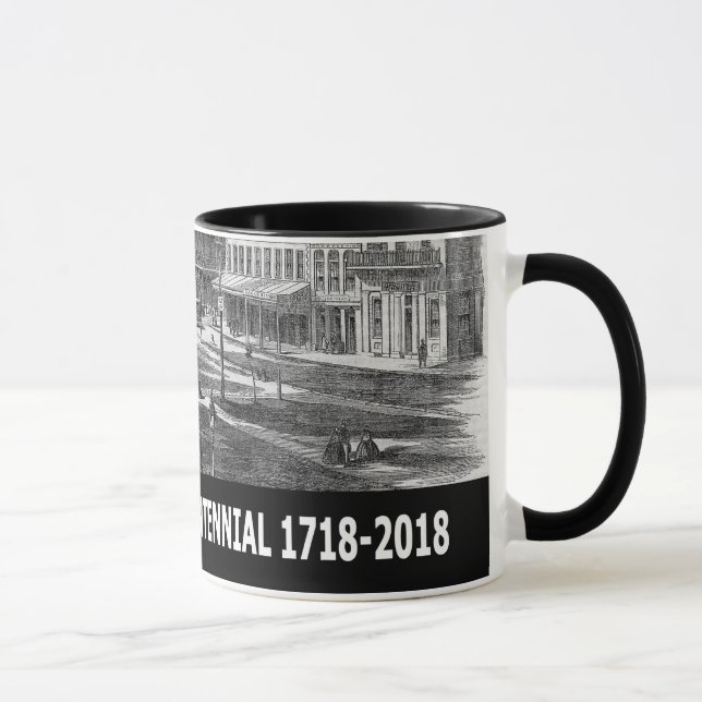 NEW ORLEANS TRICENTENNIAL COFFEE MUG (Right)